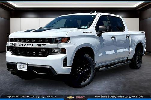Summit White 2020 Chevrolet Silverado 1500 Custom