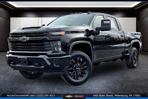 Black 2025 Chevrolet Silverado 2500 Custom