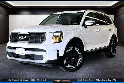 Glacial White Pearl 2025 Kia Telluride S