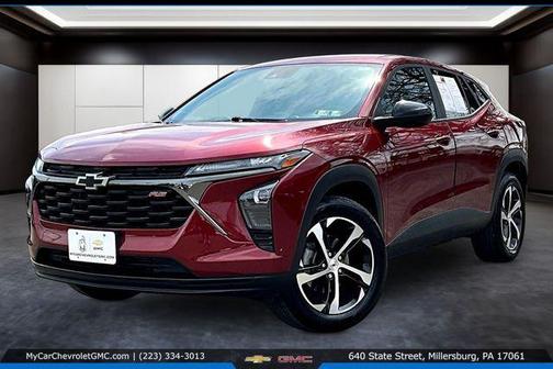 Crimson Metallic 2024 Chevrolet Trax FWD 1RS