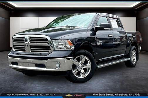Maximum Steel Metallic Clearcoat 2016 RAM 1500 Big Horn