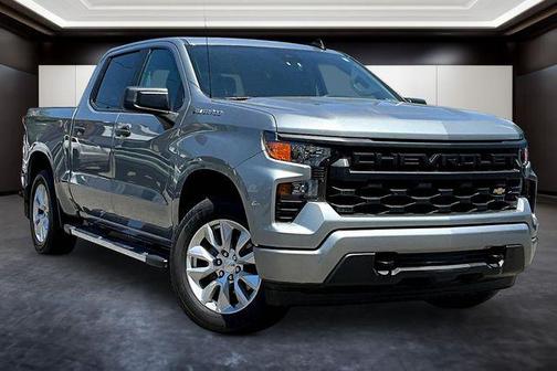 Sterling Gray Metallic 2024 Chevrolet Silverado 1500 Custom