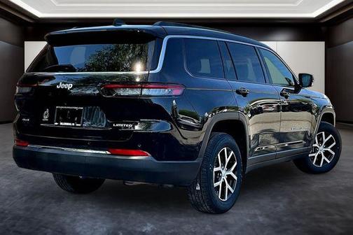 Diamond Black Crystal Pearlcoat 2024 Jeep Grand Cherokee L Limited