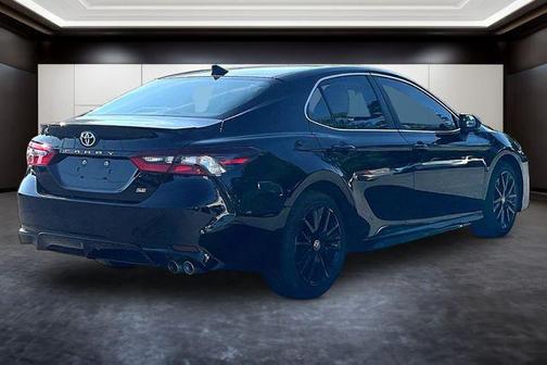 Midnight Black Metallic 2023 Toyota Camry SE