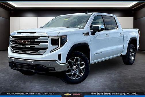 Summit White 2026 GMC Sierra 1500 SLE
