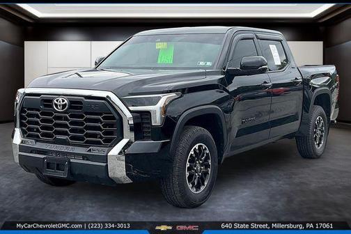 Midnight Black Metallic 2025 Toyota Tundra SR5