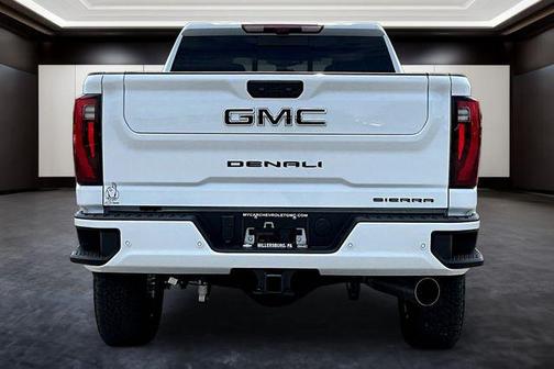 Glacier White Tricoat 2026 GMC Sierra 2500 Denali Ultimate