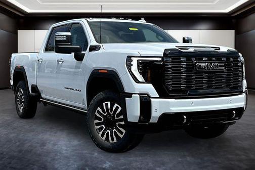 Glacier White Tricoat 2026 GMC Sierra 2500 Denali Ultimate