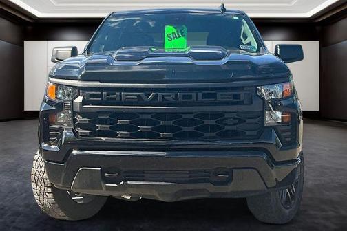 Black 2024 Chevrolet Silverado 1500 Custom Trail Boss