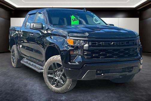 Black 2024 Chevrolet Silverado 1500 Custom Trail Boss
