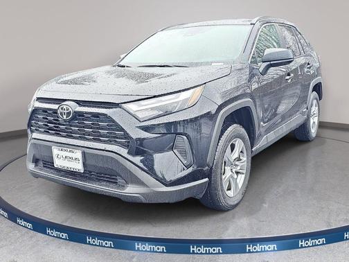 Midnight Black Metallic 2025 Toyota RAV4 Hybrid LE
