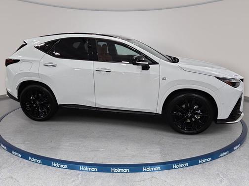 Ultra White 2025 Lexus NX 450h+ F SPORT Handling