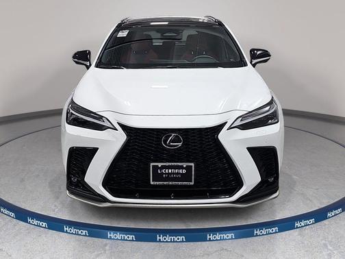 Ultra White 2025 Lexus NX 450h+ F SPORT Handling