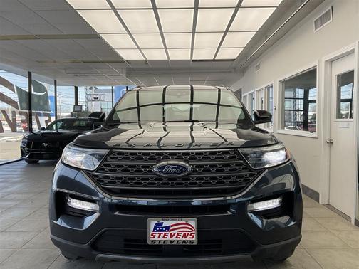 Stone Blue Metallic 2024 Ford Explorer XLT