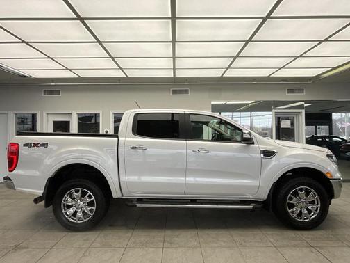 White Platinum Tri-Coat Metallic 2019 Ford Ranger Lariat