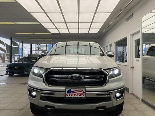 White Platinum Tri-Coat Metallic 2019 Ford Ranger Lariat