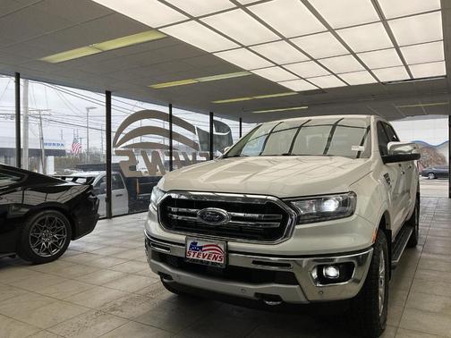 White Platinum Tri-Coat Metallic 2019 Ford Ranger Lariat