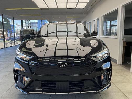 Shadow Black 2025 Ford Mustang Mach-E GT