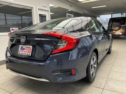 Cosmic Blue Metallic 2020 Honda Civic LX