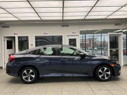 Cosmic Blue Metallic 2020 Honda Civic LX