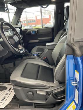 Velocity Blue 2022 Ford Bronco Black Diamond