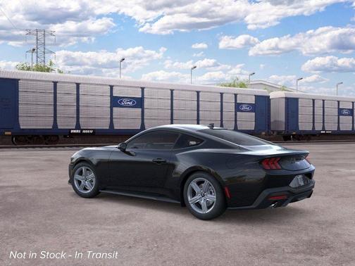 Shadow Black 2026 Ford Mustang EcoBoost