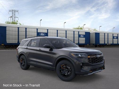Agate Black Metallic 2026 Ford Explorer Tremor