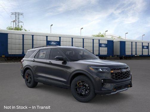 Agate Black Metallic 2026 Ford Explorer Tremor