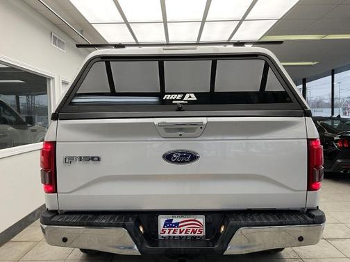 White Platinum Tri-Coat Metallic 2016 Ford F-150 Lariat