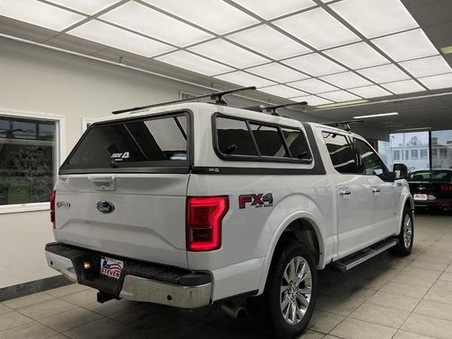 White Platinum Tri-Coat Metallic 2016 Ford F-150 Lariat