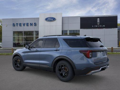 Vapor Blue Metallic 2026 Ford Explorer Tremor