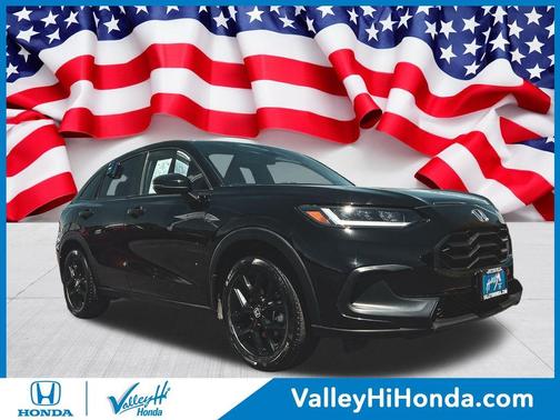 Black 2023 Honda HR-V Sport