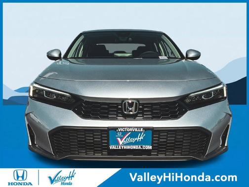 Solar Silver Metallic 2026 Honda Civic LX