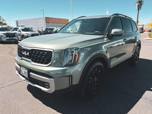 Jungle Green 2023 Kia Telluride SX X-Pro