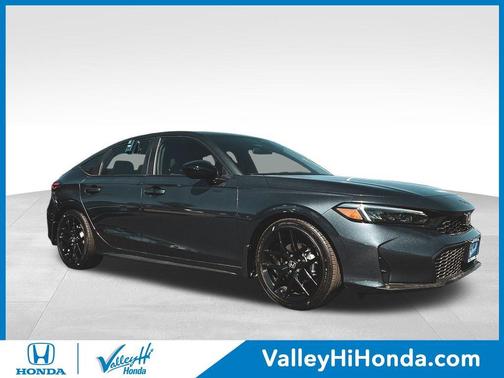 Meteorite Gray Metallic 2026 Honda Civic Sport