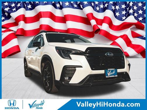 Crystal White Pearl 2023 Subaru Ascent Onyx Edition