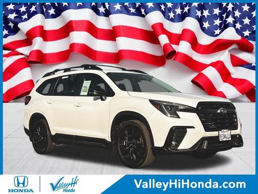 Crystal White Pearl 2023 Subaru Ascent Onyx Edition