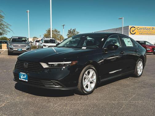 Crystal Black 2026 Honda Accord LX