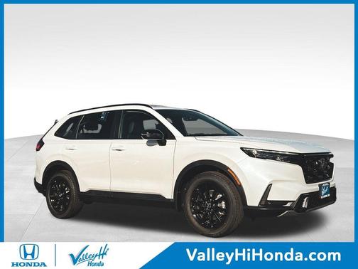 Platinum White Pearl 2026 Honda CR-V Hybrid Sport-L