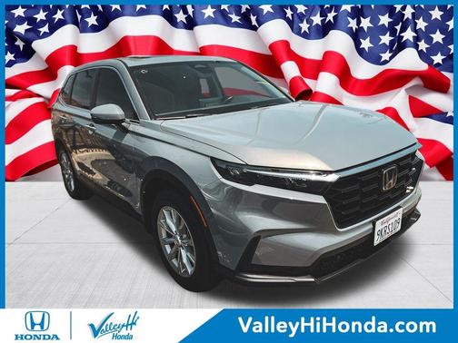 Gray 2024 Honda CR-V EX-L