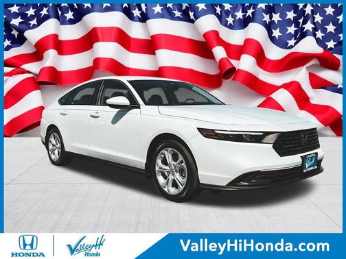 Platinum White Pearl 2026 Honda Accord LX