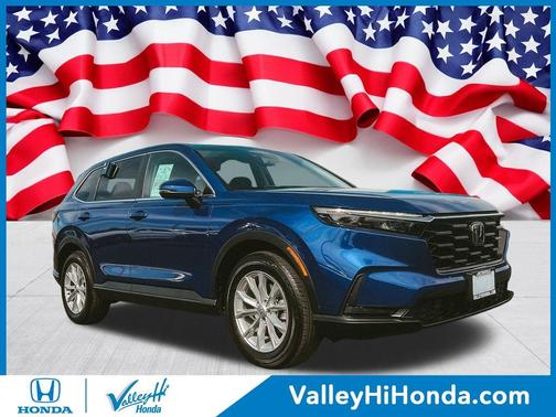 Blue 2025 Honda CR-V EX