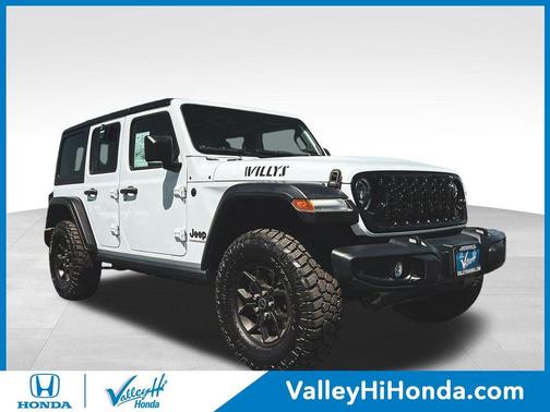 Bright White Clearcoat 2025 Jeep Wrangler Sport