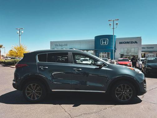 Pacific Blue 2019 Kia Sportage EX
