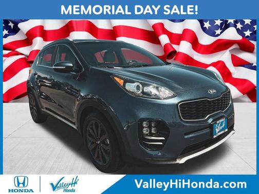 Pacific Blue 2019 Kia Sportage EX