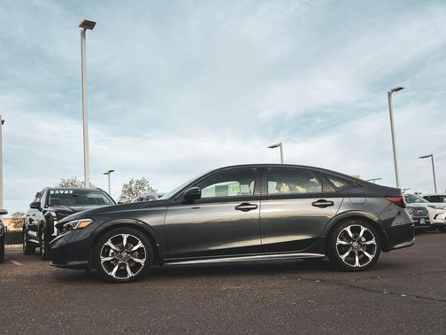 Gray 2025 Honda Civic Hybrid