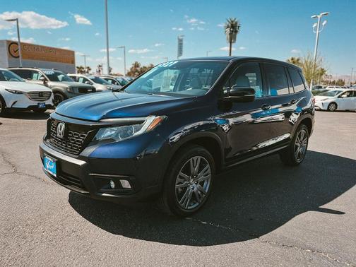 Blue 2020 Honda Passport EX-L