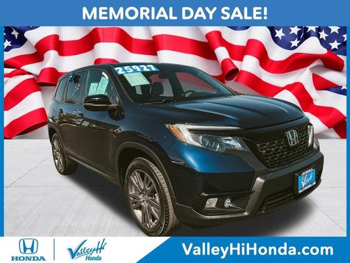 Blue 2020 Honda Passport EX-L
