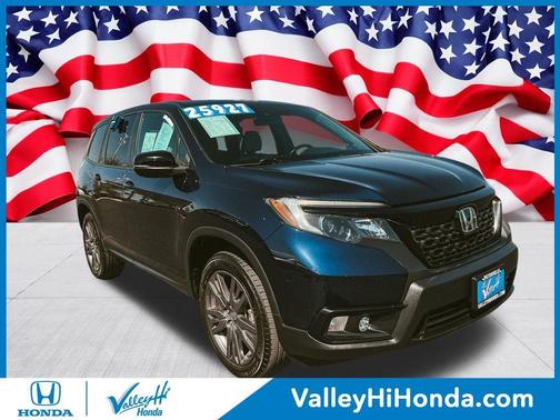 Blue 2020 Honda Passport EX-L