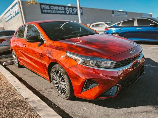Fire Orange 2023 Kia Forte GT-Line